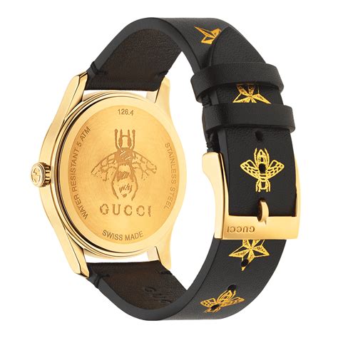 gucci black bee watch|Gucci g timeless bee watch.